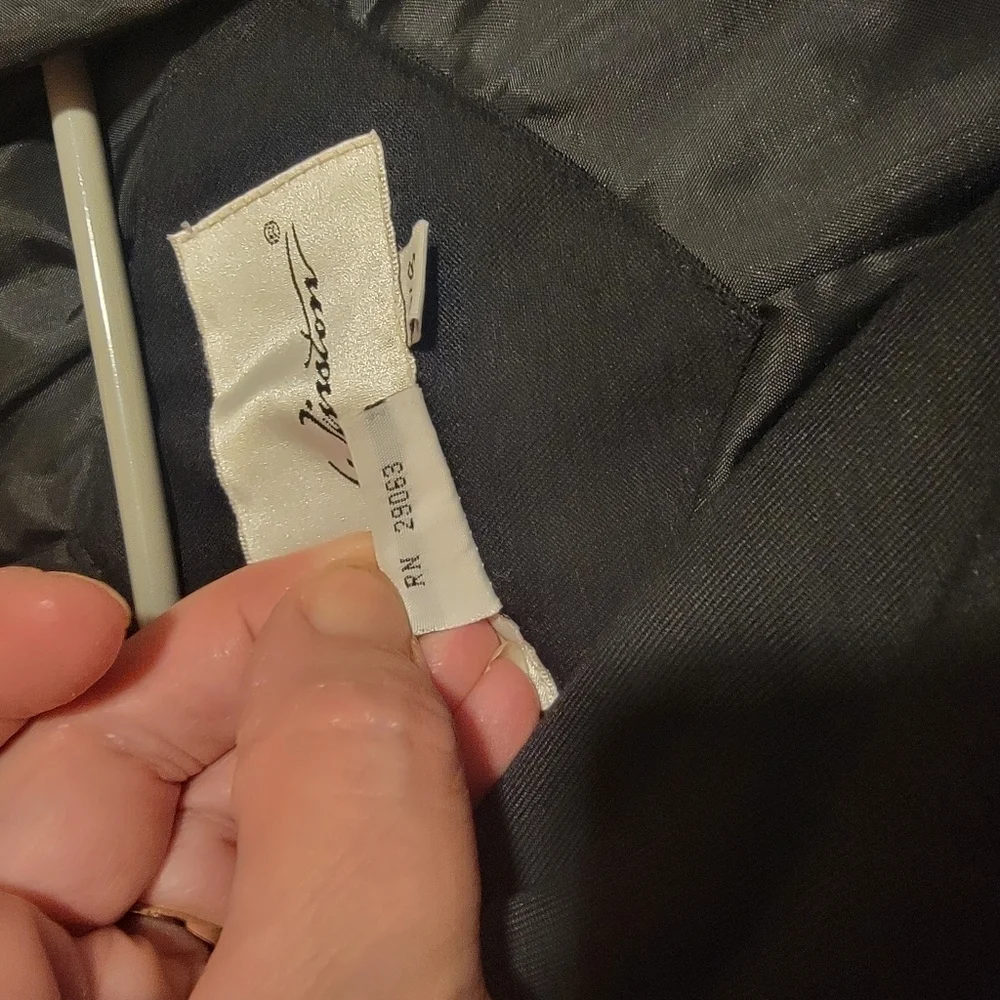 Laura Winston Trench Coat Size 6 Medium Button Down Jacket Academia Vintage 80s